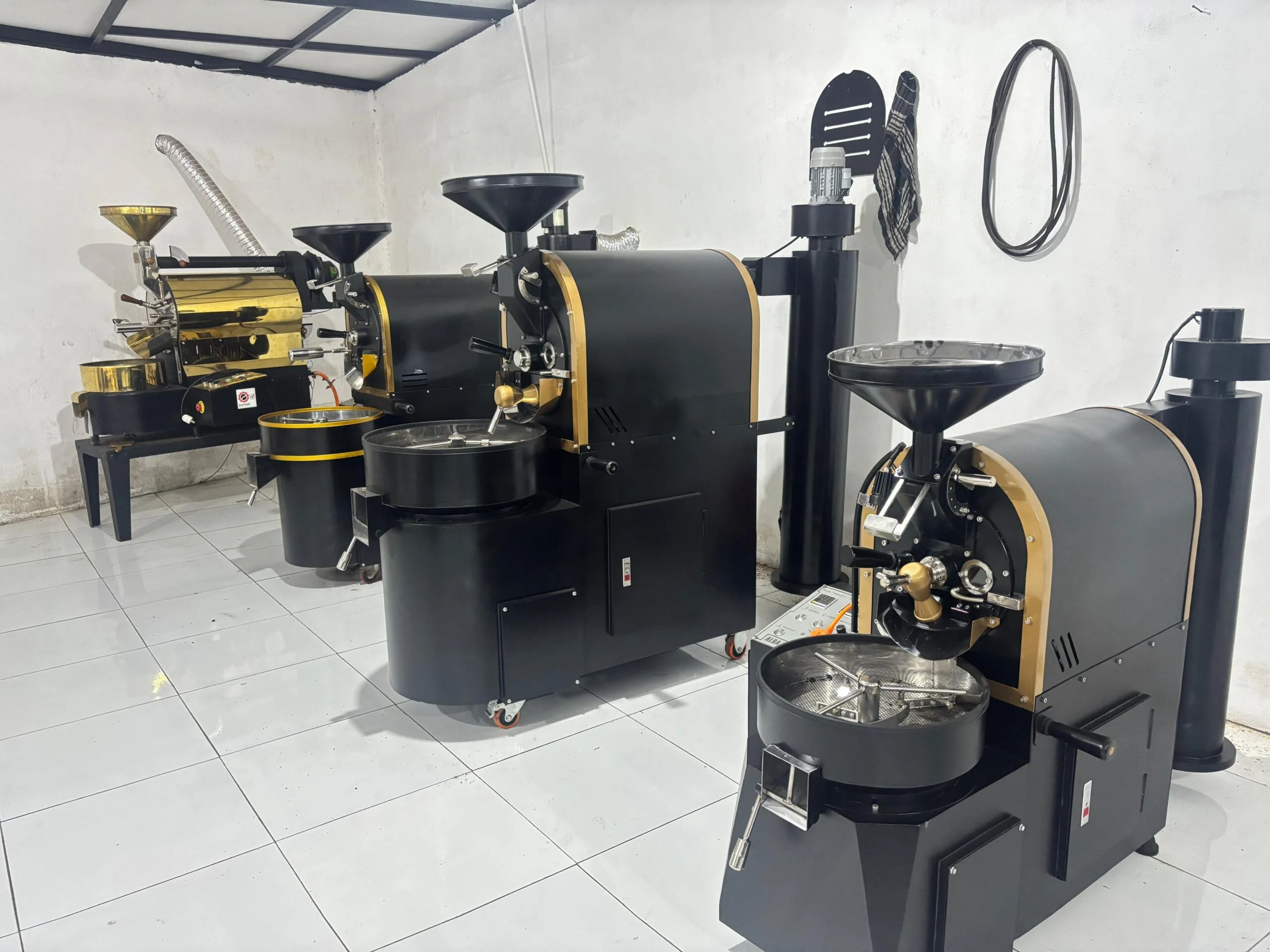 Mesin sangrai dan pengolahan biji kopi Kopi Sidomulyo